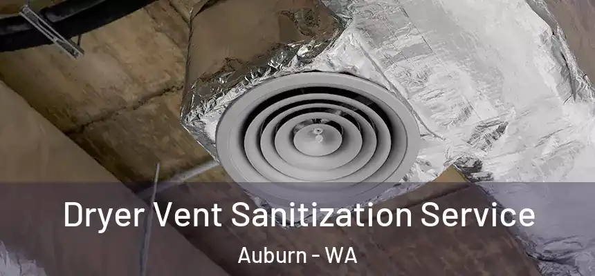 Dryer Vent Sanitization Service Auburn - WA
