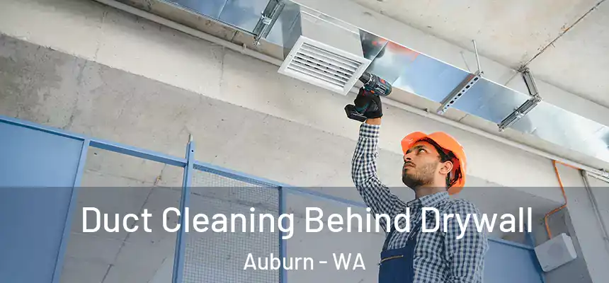 Duct Cleaning Behind Drywall Auburn - WA