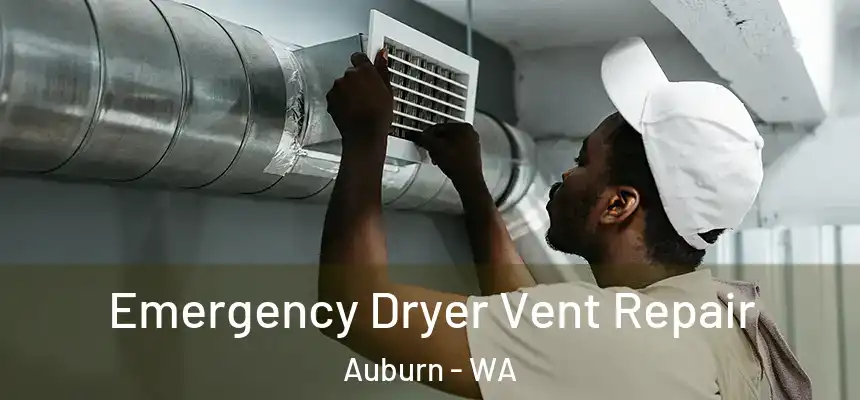 Emergency Dryer Vent Repair Auburn - WA
