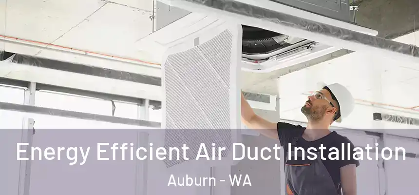 Energy Efficient Air Duct Installation Auburn - WA