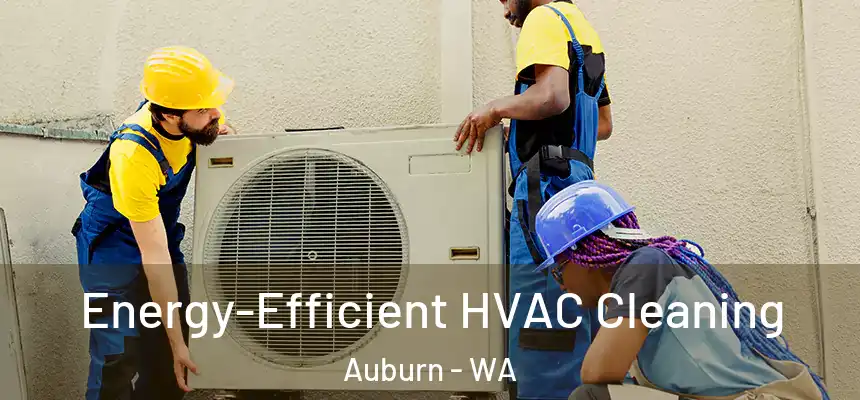 Energy-Efficient HVAC Cleaning Auburn - WA