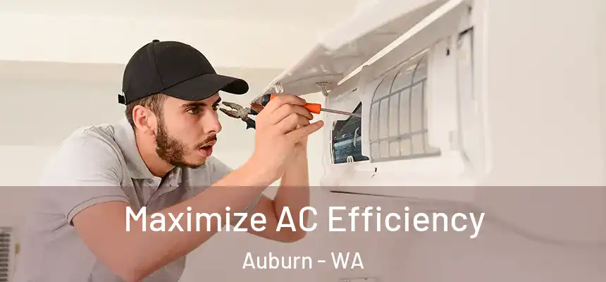 Maximize AC Efficiency Auburn - WA